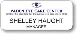 (image for) Paden Eye Care Center White Badge