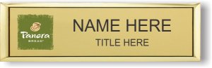 (image for) Panera Bread Small Executive Gold Badge