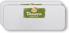 (image for) Panera Bread Silver Logo Only Badge - Pack of 25