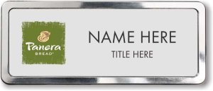 (image for) Panera Bread Silver Polished Frame Prestige Badge