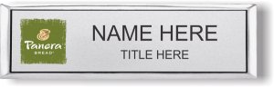 (image for) Panera Bread Small Executive Silver Badge