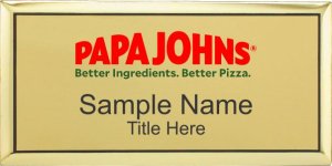 (image for) Papa Johns Gold Executive Badge Style A
