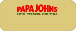 (image for) Papa Johns Gold Badge Logo Only Style A