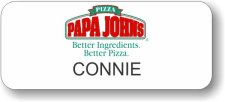 (image for) Papa John's White Badge