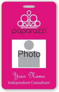 (image for) Paparazzi Independent Consultant Pink Photo ID Badge