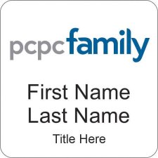 (image for) Park Cities Presbyterian Church Family - Round Corners White badge