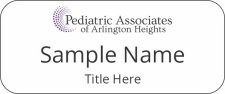 (image for) Pediatric Associates of Arlington Heights Standard White Badge