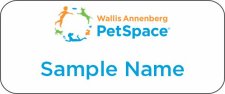 (image for) Wallis Annenberg PetSpace Standard White badge