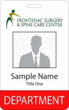 (image for) Frontenac Surgery & Spine Surg Photo ID Vertical RN badge