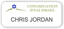 (image for) Congregation B'Nai Israel White Badge