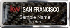 (image for) Keller Williams San Francisco Prestige Carbon Insert Badge
