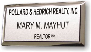 (image for) Pollard and Hedrich Realty Silver Executive Badge