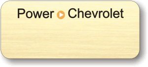 (image for) Power Chevrolet Gold Logo Only