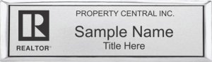 (image for) Property Central Inc. Small Executive Silver Badge