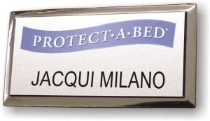 (image for) #CA1 Protect-A-Bed Silver Executive Badge
