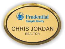 (image for) Prudential Gold Oval Execuive Badge