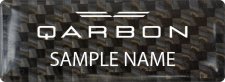 (image for) Qarbon Aerospace Carbon Fiber Badge