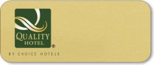 (image for) Quality Hotel Gold Logo Only Badge