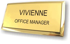 (image for) #CA1 R. Paul Vidunas, Jr. Gold Executive Badge