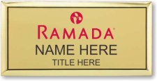 (image for) Ramada Logo B Gold Executive Badge