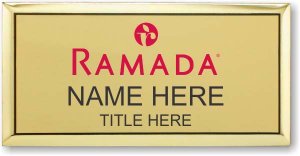 (image for) Ramada Logo B Gold Executive Badge
