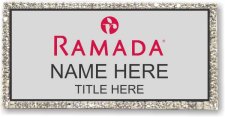 (image for) Ramada Logo B Silver Bling Badge