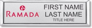 (image for) Ramada Logo B Silver Small Executive Badge