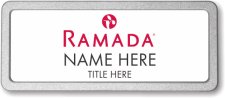 (image for) Ramada Logo B White Pebbled Frame Prestige Badge