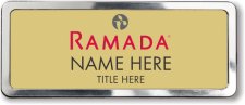 (image for) Ramada Logo C Gold Polished Frame Prestige Badge