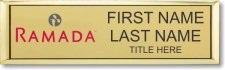 (image for) Ramada Logo C Gold Small Executive Badge