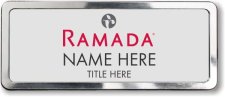 (image for) Ramada Logo C Silver Polished Frame Prestige Badge
