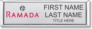 (image for) Ramada Logo C Silver Small Executive Badge