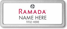(image for) Ramada Logo C White Pebbled Frame Prestige Badge