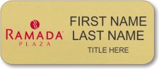 (image for) Ramada Logo D Gold Badge - Stacked Name