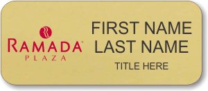 (image for) Ramada Logo D Gold Badge - Stacked Name
