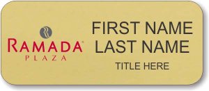 (image for) Ramada Logo E Gold Badge - Stacked Name