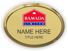 (image for) Ramada Logo F Gold Oval Executive Badge