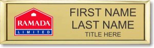(image for) Ramada Logo F Gold Small Executive Badge