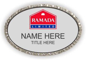 (image for) Ramada Logo F Oval Silver Bling Badge