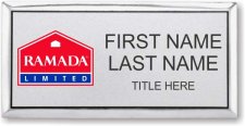 (image for) Ramada Logo F Silver Executive Badge - Stacked Name