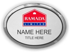(image for) Ramada Logo F Silver Oval Executive Badge