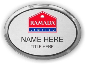 (image for) Ramada Logo F Silver Oval Executive Badge