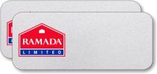(image for) Ramada Logo F Pack of 25 Silver Logo Only Badges