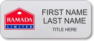 (image for) Ramada Logo F Silver Badge - Stacked Name