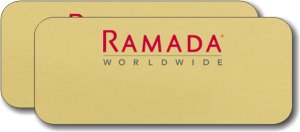 (image for) Ramada Logo G Pack of 25 Gold Logo Only Badges