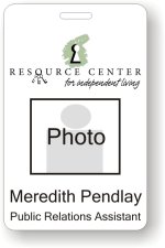 (image for) RCIL White Photo ID Badge