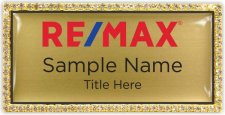 (image for) Remax Gold Bling Badge