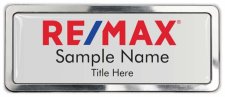 (image for) Remax Silver Badge in Polished Prestige Frame