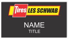 (image for) Les Schwab Black Badge Square Corners