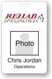 (image for) Rehab Specialties Photo ID Badge